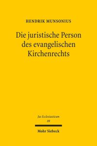 Book Cover for Die Juristische Person Des Evangelischen Kirchenrechts by Denkler, Prumm