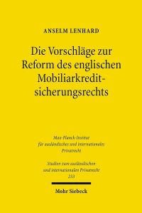 Book Cover for Die Vorschlage Zur Reform Des Englischen Mobiliarkreditsicherungsrechts by Anselm Lenhard
