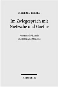 Book Cover for Im Zwiegesprach Mit Nietzsche Und Goethe by Volker Leppin