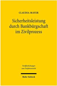 Book Cover for Sicherheitsleistung Durch Bankburgschaft Im Zivilprozess by Volker Leppin