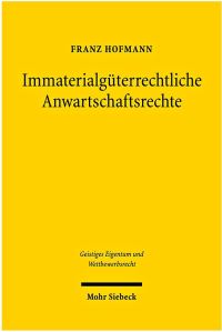 Book Cover for Immaterialguterrechtliche Anwartschaftsrechte by Volker Leppin