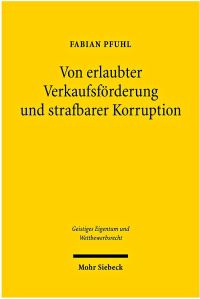 Book Cover for Von Erlaubter Verkaufsforderung Und Strafbarer Korruption by Ino Augsberg