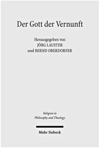 Book Cover for Der Gott Der Vernunft by Bernd Oberdorfer, Jorg Lauster