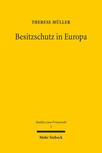 Book Cover for Besitzschutz in Europa by Therese Müller
