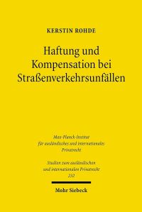 Book Cover for Haftung Und Kompensation Bei Strassenverkehrsunfallen by Kerstin Rohde