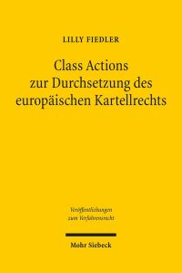 Book Cover for Class Actions Zur Durchsetzung Des Europaischen Kartellrechts by Timothy D Barnes