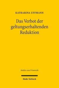 Book Cover for Das Verbot Der Geltungserhaltenden Reduktion by Timothy D Barnes