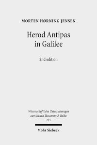 Book Cover for Herod Antipas in Galilee by Morten H Jensen