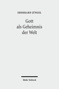 Book Cover for Gott Als Geheimnis Der Welt by Eberhard Jungel