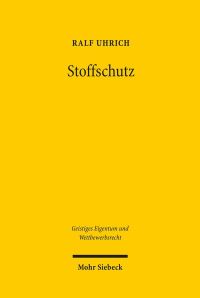 Book Cover for Stoffschutz by Rodrigo J Morales