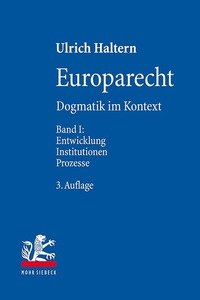 Book Cover for Europarecht by Horst Dreier