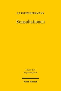 Book Cover for Konsultationen by William D Furley, Jan Maarten Bremer