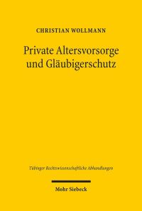Book Cover for Private Altersvorsorge Und Glaubigerschutz by Aharon Oppenheimer, Nili Oppenheimer