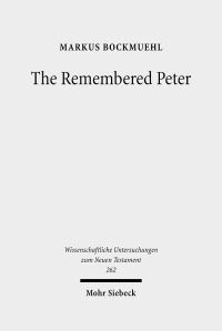 Book Cover for The Remembered Peter by Markus Bockmuehl