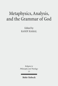 Book Cover for Metaphysics, Analysis, and the Grammar of God by Nils Alstrup Dahl, David Hellholm, Vemund Blomkvist, Tord Fornberg