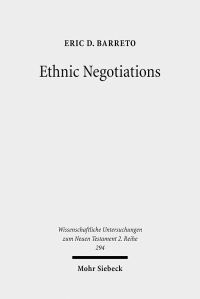 Book Cover for Ethnic Negotiations by Eric D Barreto