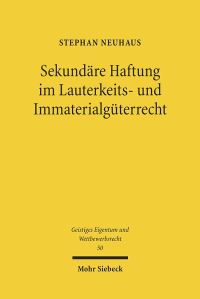 Book Cover for Sekundare Haftung Im Lauterkeits- Und Immaterialguterrecht by Horst Dreier