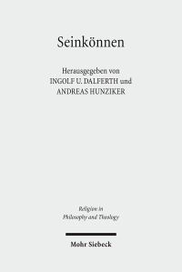 Book Cover for Seinkonnen by Andreas Hunziker, Ingolf U Dalferth