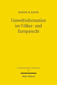 Book Cover for Umweltinformation Im Volker- Und Europarecht by Daniel R Klein