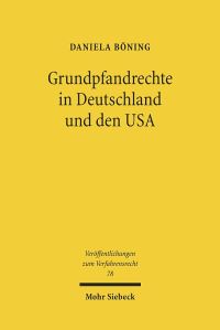 Book Cover for Grundpfandrechte in Deutschland Und Den USA by Daniela Boning