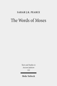 Book Cover for The Words of Moses by Sarah JK Pearce