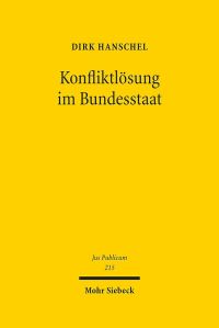 Book Cover for Konfliktlosung Im Bundesstaat by Dirk Hanschel