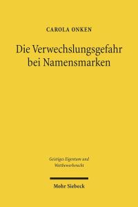 Book Cover for Die Verwechslungsgefahr Bei Namensmarken by Kai von Lewinski