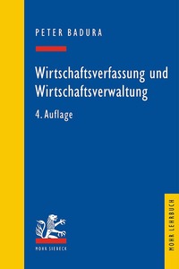 Book Cover for Wirtschaftsverfassung Und Wirtschaftsverwaltung by Peter Badura