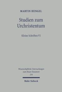 Book Cover for Studien Zum Urchristentum by Martin Hengel