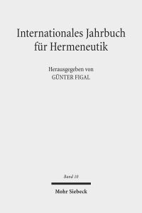 Book Cover for Internationales Jahrbuch Fur Hermeneutik by Dennis Schmidt, John Sallis, Hans Ruin, Hideki Mine, Joachim Lege, Pavel Kouba, Jean Grondin, Nicholas Davey