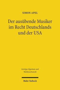 Book Cover for Der Ausubende Musiker Im Recht Deutschlands Und Der USA by Kai von Lewinski