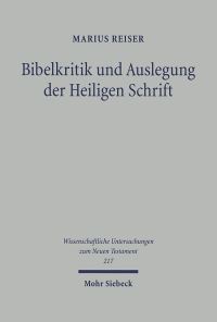 Book Cover for Bibelkritik Und Auslegung Der Heiligen Schrift by Kai von Lewinski