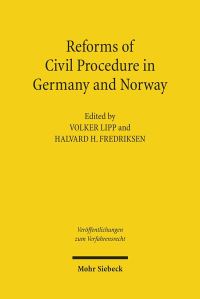 Book Cover for Reforms of Civil Procedure in Germany and Norway by Volker Lipp, Halvard H Fredriksen