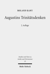 Book Cover for Augustins Trinitätsdenken by William D Furley, Jan Maarten Bremer
