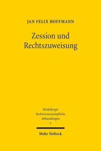 Book Cover for Zession Und Rechtszuweisung by Charlotte Köckert
