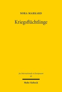 Book Cover for Kriegsfluchtlinge by Nora Markard