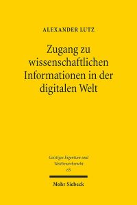 Book Cover for Zugang Zu Wissenschaftlichen Informationen in Der Digitalen Welt by MC Hirsch, HA Rieder, C Koch, M All of the Institute for Normal and Pathological Physiology Huber