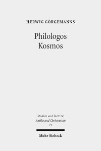 Book Cover for Philologos Kosmos by Herwig Gorgemanns