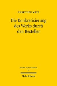 Book Cover for Die Konkretisierung Des Werks Durch Den Besteller by 