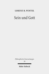 Book Cover for Sein Und Gott by Lorenz B Puntel