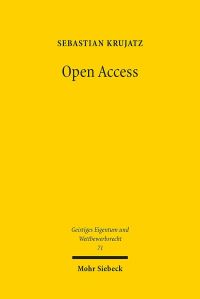 Book Cover for Open Access by Jonathan Huddleston