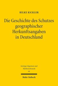 Book Cover for Die Geschichte Des Schutzes Geographischer Herkunftsangaben in Deutschland by Jonathan Huddleston