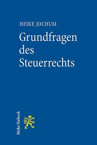 Book Cover for Grundfragen Des Steuerrechts by Stefan Reinel