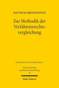 Book Cover for Zur Methodik Der Verfahrensrechtsvergleichung by Stefan Reinel