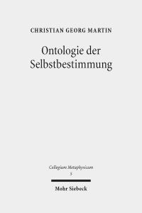 Book Cover for Ontologie Der Selbstbestimmung by Stefan Reinel
