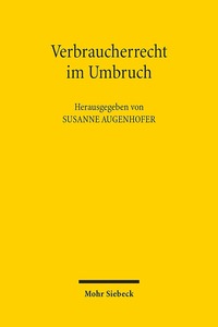 Book Cover for Verbraucherrecht Im Umbruch by Stefan Reinel