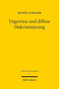 Book Cover for Ungewisse Und Diffuse Diskriminierung by Stefan Reinel