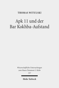 Book Cover for Apk 11 Und Der Bar Kokhba-Aufstand by Simon J Joseph