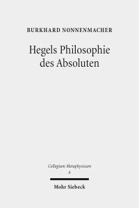 Book Cover for Hegels Philosophie Des Absoluten by Simon J Joseph
