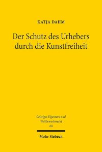Book Cover for Der Schutz Des Urhebers Durch Die Kunstfreiheit by Simon J Joseph